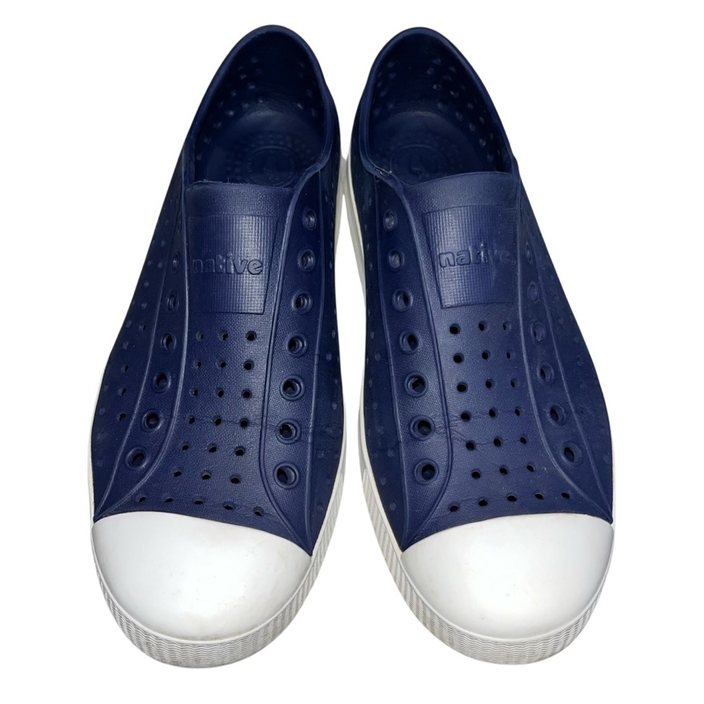 Native Jefferson Navy Blue Unisex EVA Water Shoes 10 Women’s Men’s size 8